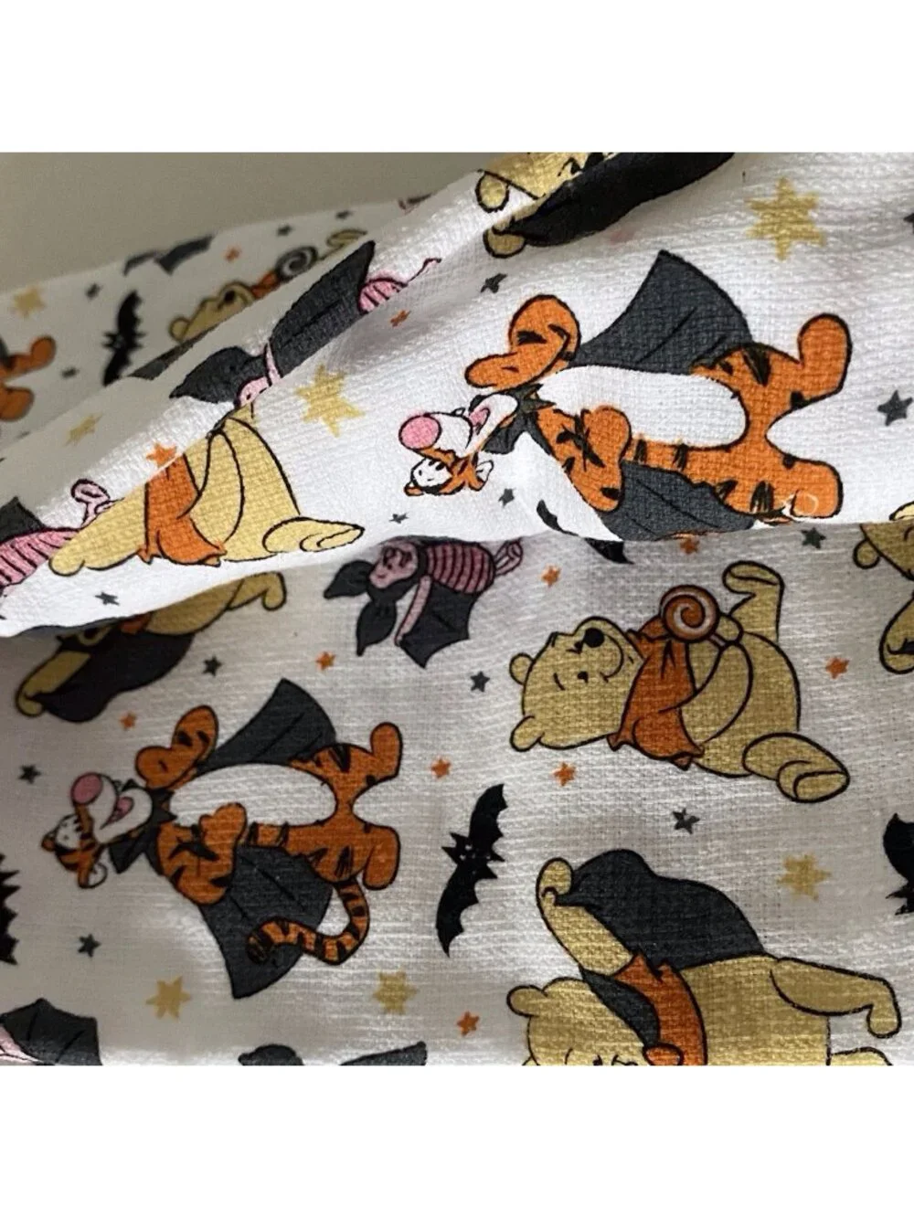 2 Pack Disney Winnie The Pooh & Friends Halloween Kitchen Towels 16 X 26” NEW